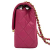 シャネル CHANEL マトラッセ ミニフラップ ショルダー AS3648 ピンク ゴールド金具 レザー レディース ショルダーバッグ