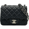 シャネル CHANEL ミニマトラッセ 18 A35200 17番台 ブラック シルバー金具 ラムスキン レディース ショルダーバッグ