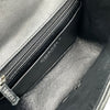 シャネル CHANEL ミニマトラッセ 18 A35200 17番台 ブラック シルバー金具 ラムスキン レディース ショルダーバッグ