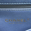 シャネル CHANEL ココハンドル XS A92990 24番台 ブルー ゴールド金具 キャビアスキン/リザード レディース ショルダーバッグ