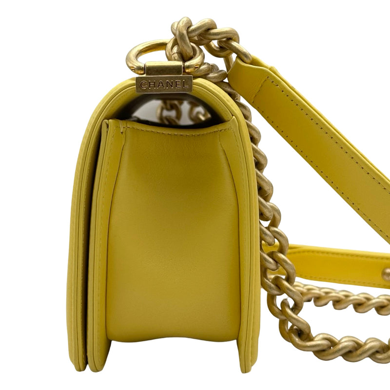 シャネル CHANEL ボーイ シャネル 20 A67085 27番台 イエロー ゴールド