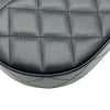シャネル CHANEL マトラッセ トップハンドルハーフムーンフォンショルダー AP3367 ブラック ゴールド金具 カーフスキン レディース ショルダーバッグ