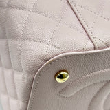 シャネル CHANEL マトラッセ バニティ チェーンショルダーバッグ AS2362 31番台 ピンク ゴールド金具 キャビアスキン レディース ショルダーバッグ