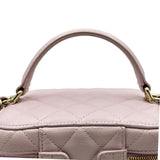 シャネル CHANEL マトラッセ バニティ チェーンショルダーバッグ AS2362 31番台 ピンク ゴールド金具 キャビアスキン レディース ショルダーバッグ