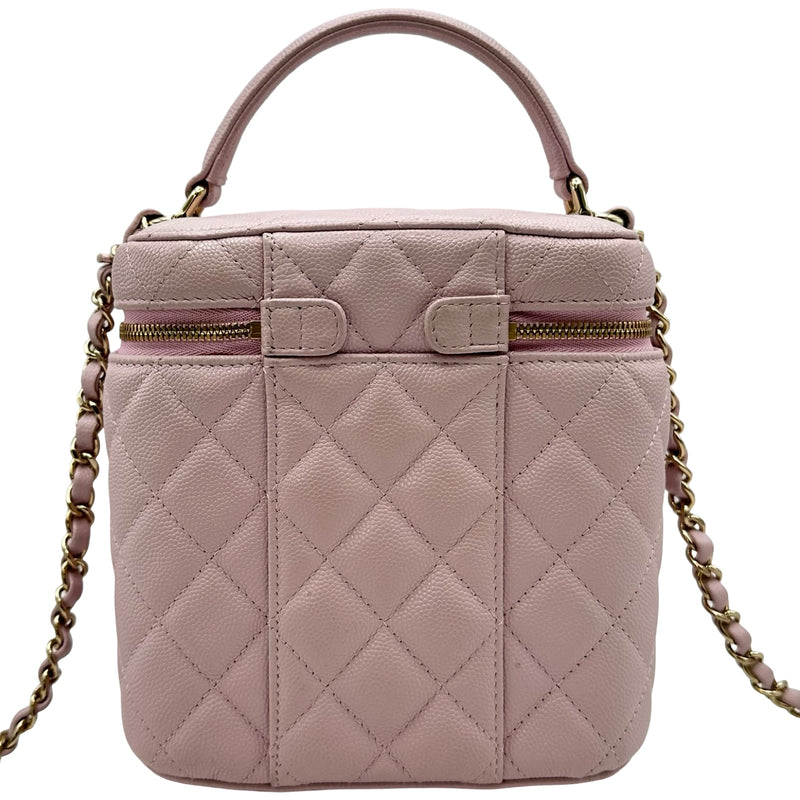 シャネル CHANEL マトラッセ バニティ チェーンショルダーバッグ