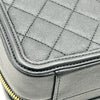 シャネル CHANEL CCフィリグリー スモールバニティチェーンショルダーバッグ A93342 25番台 ブラック ゴールド金具 キャビアスキン レディース ショルダーバッグ