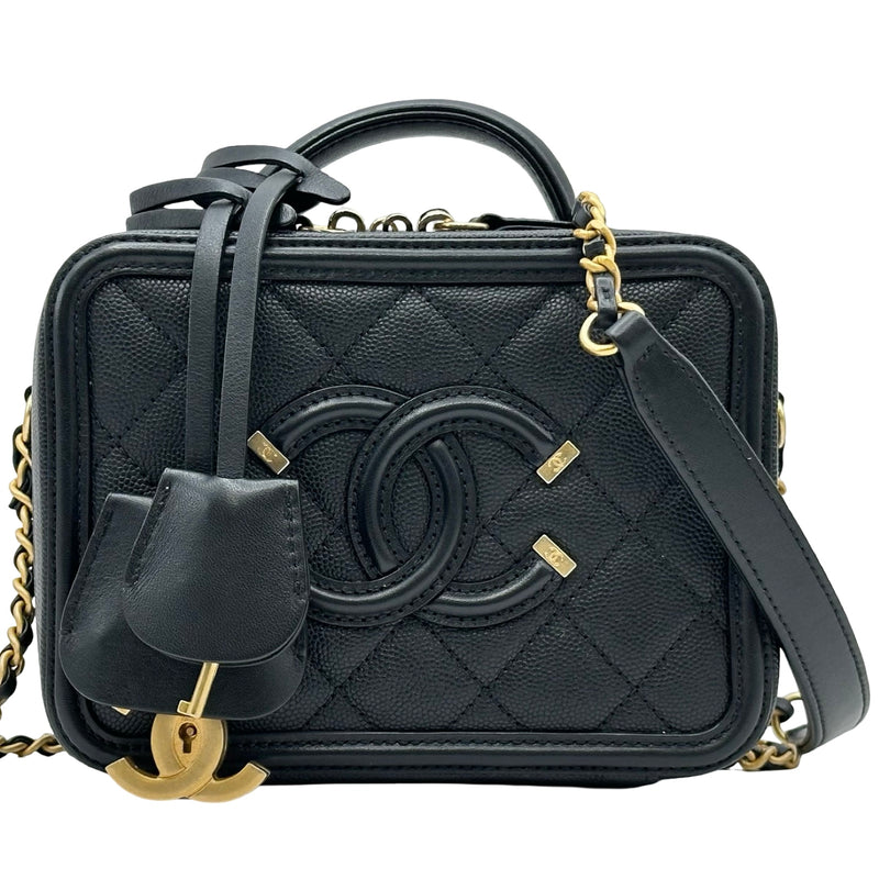 シャネル CHANEL CCフィリグリー スモールバニティチェーンショルダー