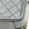 シャネル CHANEL CCフィリグリー スモールバニティチェーンショルダーバッグ A93342 25番台 ブラック ゴールド金具 キャビアスキン レディース ショルダーバッグ
