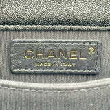 シャネル CHANEL ボーイ シャネル チェーンショルダー AS0130 27番台 ブラック ゴールド金具 キャビアスキン レディース ショルダーバッグ