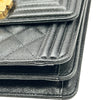 シャネル CHANEL ボーイ シャネル チェーンショルダー AS0130 27番台 ブラック ゴールド金具 キャビアスキン レディース ショルダーバッグ