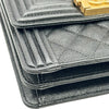 シャネル CHANEL ボーイ シャネル チェーンショルダー AS0130 27番台 ブラック ゴールド金具 キャビアスキン レディース ショルダーバッグ