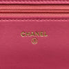 シャネル CHANEL マトラッセ チェーンウォレット A33814 18番台 ピンク ラムスキン レディース ショルダーバッグ