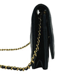 シャネル CHANEL マトラッセ チェーンウォレット AP0250 ブラック ゴールド金具 キャビアスキン レディース ショルダーバッグ