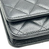 シャネル CHANEL マトラッセ チェーンウォレット AP0250 ブラック ゴールド金具 キャビアスキン レディース ショルダーバッグ