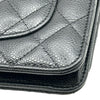 シャネル CHANEL マトラッセ チェーンウォレット AP0250 ブラック ゴールド金具 キャビアスキン レディース ショルダーバッグ