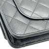 シャネル CHANEL マトラッセ チェーンウォレット AP0250 ブラック ゴールド金具 キャビアスキン レディース ショルダーバッグ