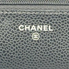 シャネル CHANEL マトラッセ チェーンウォレット AP0250 ブラック シルバー金具 キャビアスキン レディース ショルダーバッグ