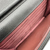 シャネル CHANEL マトラッセ チェーンウォレット AP0250 ブラック シルバー金具 キャビアスキン レディース ショルダーバッグ