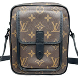 ルイ・ヴィトン LOUIS VUITTON クリストファー・ウエアラブル・ウォレット M69404 ブラウン モノグラムマカサー メンズ ショルダーバッグ