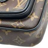 ルイ・ヴィトン LOUIS VUITTON クリストファー・ウエアラブル・ウォレット M69404 ブラウン モノグラムマカサー メンズ ショルダーバッグ