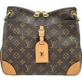 ルイ・ヴィトン LOUIS VUITTON オデオン NM MM M45355 ブラウン モノグラムキャンバス レディース ショルダーバッグ