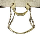 シャネル CHANEL ドーヴィルGM A66941 アイボリー ゴールド金具 キャンバス レディース トートバッグ