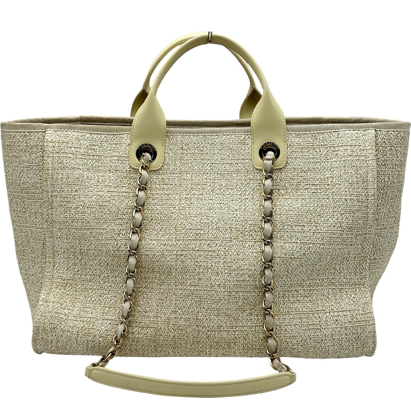 シャネル CHANEL ドーヴィルGM A66941 アイボリー ゴールド金具