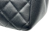 シャネル CHANEL GSTトートバッグ A50995 19番台 ブラック ゴールド金具 キャビアスキン レディース トートバッグ