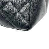 シャネル CHANEL GSTトートバッグ A50995 19番台 ブラック ゴールド金具 キャビアスキン レディース トートバッグ