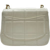 シャネル CHANEL チョコバーミニフラップバッグ AS3744 ホワイト ゴールド金具 ラムスキン レディース ショルダーバッグ