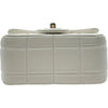 シャネル CHANEL チョコバーミニフラップバッグ AS3744 ホワイト ゴールド金具 ラムスキン レディース ショルダーバッグ
