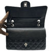 シャネル CHANEL マトラッセ25 A01112 24番台 ブラック シルバー金具 キャビアスキン」 レディース ショルダーバッグ