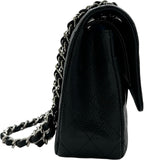 シャネル CHANEL マトラッセ25 A01112 24番台 ブラック シルバー金具 キャビアスキン」 レディース ショルダーバッグ
