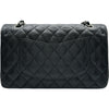 シャネル CHANEL マトラッセ25 A01112 24番台 ブラック シルバー金具 キャビアスキン」 レディース ショルダーバッグ