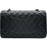シャネル CHANEL マトラッセ25 A01112 24番台 ブラック シルバー金具 キャビアスキン」 レディース ショルダーバッグ
