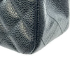 シャネル CHANEL マトラッセ25 A01112 24番台 ブラック シルバー金具 キャビアスキン」 レディース ショルダーバッグ