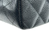 シャネル CHANEL マトラッセ25 A01112 24番台 ブラック シルバー金具 キャビアスキン」 レディース ショルダーバッグ