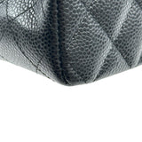 シャネル CHANEL マトラッセ25 A01112 24番台 ブラック シルバー金具 キャビアスキン」 レディース ショルダーバッグ