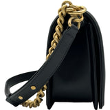 シャネル CHANEL ボーイシャネル25 A67086 ブラック ゴールド金具 キャビアスキン レディース ショルダーバッグ