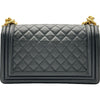 シャネル CHANEL ボーイシャネル25 A67086 ブラック ゴールド金具 キャビアスキン レディース ショルダーバッグ