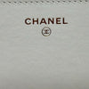 シャネル CHANEL マトラッセ チェーンウォレット AP3464 ホワイト ゴールド金具 キャビアスキン レディース ショルダーバッグ