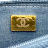 シャネル CHANEL ココボールマトラッセ チェーンウォレット AP1450 ブルー ゴールド金具 デニム レディース ショルダーバッグ