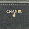 シャネル CHANEL ハートロックチェーンウォレット AP3285 ブラック ゴールド金具 ラムスキン レディース ショルダーバッグ