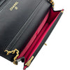 シャネル CHANEL ハートロックチェーンウォレット AP3285 ブラック ゴールド金具 ラムスキン レディース ショルダーバッグ
