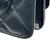 シャネル CHANEL ハートロックチェーンウォレット AP3285 ブラック ゴールド金具 ラムスキン レディース ショルダーバッグ