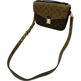 ルイ・ヴィトン LOUIS VUITTON ポシェット・メティスMM M44876 ブラウン モノグラム ・リバース レディース ショルダーバッグ