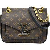 ルイ・ヴィトン LOUIS VUITTON パッシー M45592 ブラウン モノグラムキャンバス レディース ショルダーバッグ