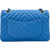 シャネル CHANEL Vステッチマトラッセ23 A01113 27番台 ブルー ゴールド金具 キャビアスキン レディース ショルダーバッグ