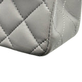 シャネル CHANEL マトラッセ23 A01113 グレー シルバー金具 ラムスキン レディース ショルダーバッグ