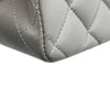 シャネル CHANEL マトラッセ23 A01113 グレー シルバー金具 ラムスキン レディース ショルダーバッグ